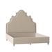 House of Hampton® Vogel Upholstered Standard Bed Upholstered in Green | 75 H x 77 W x 90 D in | Wayfair DF058025C98D46208CEC6391CEE920C9