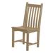 Wildridge Classic Side Outdoor Chair Plastic/Resin in Brown | 37 H x 18 W x 22 D in | Wayfair LCC-253-Weathered Wood