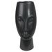 Wade Logan® Abhaki 10" Ceramic Floor Vase Ceramic in Black | 10 H x 4.5 W x 4.5 D in | Wayfair 584D681CEFD34473B6B54098C0255B19