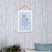 Gracie Oaks Floral Print Hanger Frame Wall Décor | 20 H x 12 W x 0.75 D in | Wayfair 3E600E8D4B7F4AD596B629977945C2E2