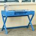 Longshore Tides Alleya Adjustable Desk w/ Lift Table Top Wood in Blue | 44.1 W x 20.1 D in | Wayfair B70B2B8E30974B4381EAE07432FF7A20