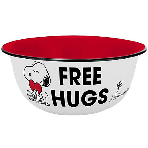 Müslischale Peanuts Free Hugs Emaille-Optik 600ml Müslischalen bunt