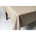 Wide Width TWEED TABLECLOTHS by LINTEX LINENS in Beige Red (Size 52" W 70" L)