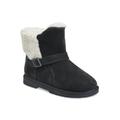 Women's Faux Suede With Berber Back Ankle Boot by GaaHuu in Grey (Size 8 M)