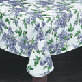 Wide Width LILAC Tablecloth by LINTEX LINENS in Multi (Size 60" W 120"L)