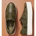 Anthropologie Shoes | J/Slides Harry Slip-On Sneakers - Khaki/Camo | Color: Green/White | Size: 9.5