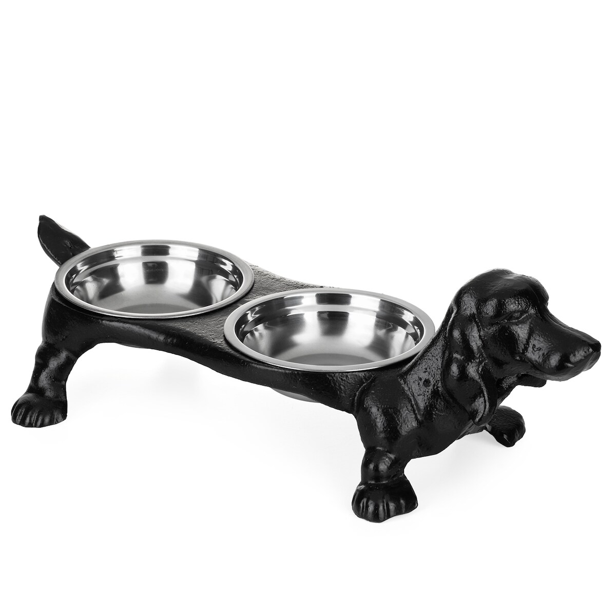 Moritz Gusseis.Hundenapf Doppelnapf Napf Katzennapf Landhaus Fressnapf Antik Hund Image