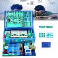 Stem Physics Electric Circuit Learning Starter Kit Physics Science Lab Basic Circuit Learning Starter Kit Electromagnetic Lab Kit, Great Variety of Experimental Components