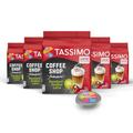 Tassimo Coffee Shop Selections Type Hazelnut Praline Latte Capsules 40 Coffee Capsules Pack of 5 (5 x 8 Drinks) Only Available for Short Time