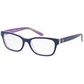 Ray-Ban Women's 0PP8532 Optical Frames, Blue (Shiny Top Blue On Violet), 47