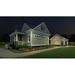 Lithonia Lighting Dusk to Dawn Flood Light, Polyester in Brown | 4.33 H x 9 W x 3.83 D in | Wayfair HGX LED 2SH ALO SWW2 120 PE DDB M2