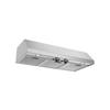 SMEG 36" 600 CFM Convertible Under Cabinet Range Hood in Stainless Steel in Gray | 11.625 H x 36 W x 17 D in | Wayfair KUC36X