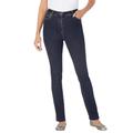 Plus Size Women's Stretch Slim Jean by Woman Within in Indigo (Size 16 WP)