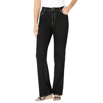 Plus Size Women's Bootcut Stretch Jean by Woman Within in Black Denim (Size 26 WP)