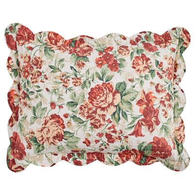 Florence Sham by BrylaneHome in Spice Floral Multi (Size KING) Pillow