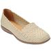 Wide Width Women's The Bethany Flat by Comfortview in Khaki Metallic (Size 9 1/2 W)