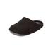 Wide Width Women's The Carita Clog Slipper by Comfortview in Black (Size L W)