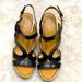 Nine West Shoes | Black & Gold High Heels Size 7m | Color: Black | Size: 7