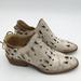 Anthropologie Shoes | New Anthropologie White Musse & Cloud Perforated Leather Ankle Boots | Color: Cream/White | Size: 7