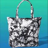 Pink Victoria's Secret Bags | 2/$40 Pink Victoria's Secret Tie Dye Canvas Tote Bag Nwt | Color: Black/White | Size: Os