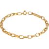 KUZZOI Herren Gliederkette Oval Massiv Basic 925 Silber 23