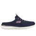 Skechers Women's Summits - Swift Step Shoes | Size 8.5 | Navy/Hot Pink | Textile/Synthetic | Vegan | Machine Washable