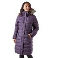 Peter Storm Women's Luna Long Sleeve Parka, Purple, 10