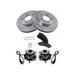 1998-2004 Chevrolet S10 Front Brake Pad and Rotor and Wheel Hub Kit - TRQ