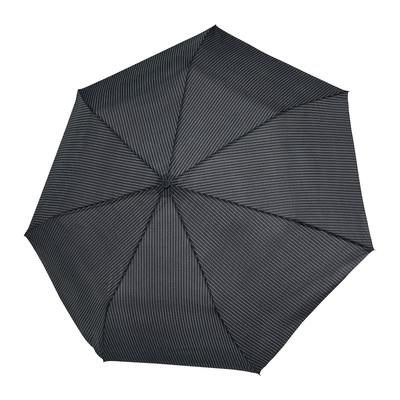 doppler Fiber Magic Taschenschirm 27 cm lines Grau Herren Image