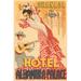 Buyenlarge "Hotel Alhambra Palace" by Retrotravel Vintage Advertisement on Wrapped Canvas in Orange | 1.5 D in | Wayfair 0-587-25836-5C2436