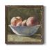 Wexford Home Bowl Of Peaches I - Wall Art Canvas, Wood in Indigo/Pink/Red | 35.5 H x 35.5 W x 1.5 D in | Wayfair BARN05-2755102-S05C