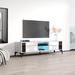 Wade Logan® Akwete TV Stand for TVs up to 70" Wood in White | Wayfair 6DA08B794EB84749B9E41968EFC29C00