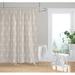 Willa Arlo™ Interiors Rainville Geometric Single Shower Curtain Polyester in Gray | 72 H x 70 W in | Wayfair 08EBC2CB982E4FDDA449B3BA85BB9A09