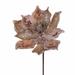 Vickerman 678312 - 15" Champagne Deluxe Magnolia Stem (6 Pack) (QG211038)