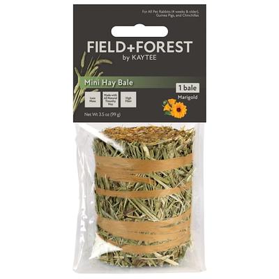 Kaytee Field+Forest Marigold Mini Hay Bales, 3.5 oz.