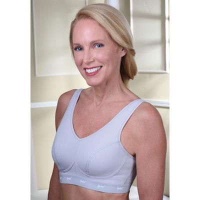 Plus Size Women's Cool Cotton Bra by Jodee in Grey (Size 34 A/B)
