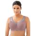 Plus Size Women's Wonderwire® High-Impact Underwire Sport Bra 9066 by Glamorise in Pink Blush (Size 44 C)