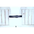 Levi's Accessories | Levi Strauss Thick Black Leather Wide Belt With Distressed Buckle / Unisex | Color: Black | Size: Os