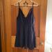 Free People Dresses | Like New Navy Free People Mini Dress | Color: Blue | Size: M