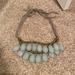 Anthropologie Jewelry | Anthropologie Statement Necklace | Color: Gold/Green | Size: Os