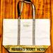 Victoria's Secret Bags | Clearancenwot Victoria’s Secret Gold Glitter Canvas | Color: Cream/Gold | Size: Os