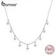 Bamoer – collier ras du cou en argent Sterling 925 pour femmes ras du cou chaîne courte