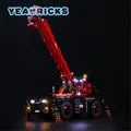 YEABRICKS – Kit d'éclairage LED pour enfants 42082 blocs de construction de grue en Terrain
