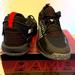 Adidas Shoes | Adidas Dame 7 Exptly Black\Red Size 12.5 Worn Twice (Inside Gym) | Color: Black/Red | Size: 12.5