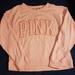 Pink Victoria's Secret Tops | Lg Victoria's Secret Pink Light Pink Sweatshirt | Color: Pink | Size: L