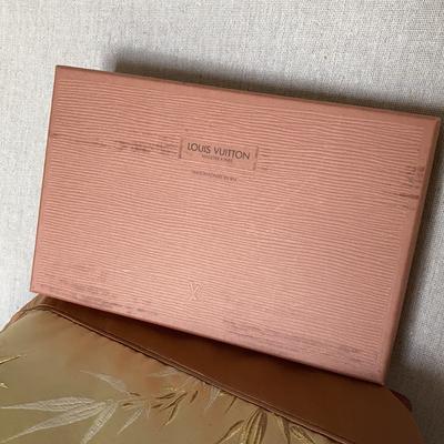 Louis Vuitton Other | Authentic Lv Empty Gift Box | Color: Tan | Size: 8.5 X 5.5”