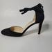 Nine West Shoes | Nine West Howley Black Suede Dress Pump 4" Heel | Color: Black | Size: 10