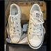 Converse Shoes | Brand New Never Worn Leather Converse With Sherpa Lining Size 3 Boys Women 5.5/6 | Color: Black | Size: 5.5 To 6