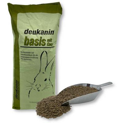 Deukanin Basis Kaninchenfutter m. Cocc 25 kg Hasenfutter Nagerfutter Aufzucht