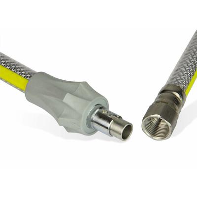 Sicherheits Gasschlauch Gas-Steckschlauch 1/2' 200cm 2000mm 2m Gas-Herd dvgw Image
